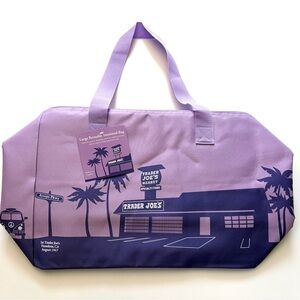 Trader Joe’s Large Reusable Insulated Bag - Purple Rain